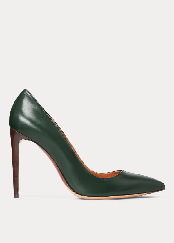 Women's Ralph Lauren Celia Calfskin Pumps | 518724ZLQ